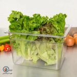 بنماری 1/2 پلی کربنات شفاف به همراه درب - Image 6
