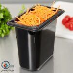 بنماری 1/9 پلی کربنات مشکی به همراه درب - Image 3