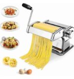 پاستا ساز و خمیر پهن کن و رشته کن دستی و ماشین رشته بر آش استیل خانگی سه کاره AGE - Image 27