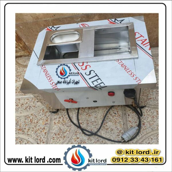 دستگاه وارمر مخصوص ذوب شکلات دیجیتالی 4 لگنه بن ماری - Image 32