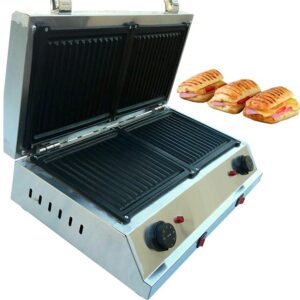 ساندویچ میکر 2 صفحه بزرگ تک درب