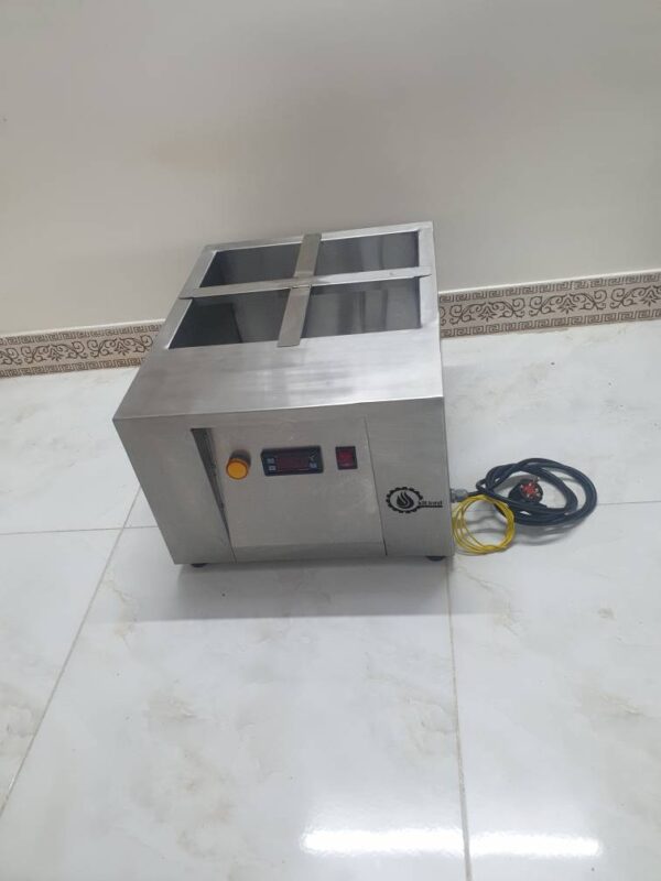 دستگاه وارمر مخصوص ذوب شکلات دیجیتالی 4 لگنه بن ماری - Image 18