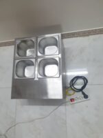 دستگاه وارمر مخصوص ذوب شکلات دیجیتالی 4 لگنه بن ماری - Image 25